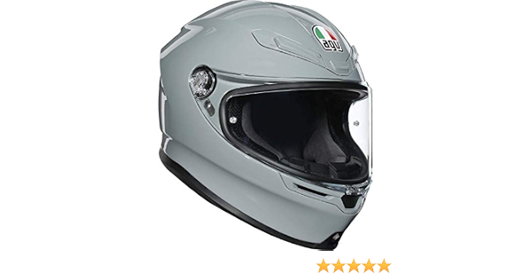AGV CASCO K6 ECE SOLID MPLK NARDO GREY ML : Amazon.it: Auto e Moto