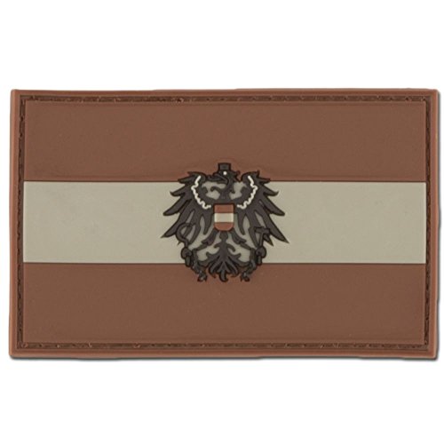 Preisvergleich Produktbild 3D-Patch Österreich mit Wappen darkdesert