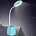 Produktbild LED Schreibtischlampe Touch Control Tischlampe Energiesparende Light Kreative Studentenlicht,Blue