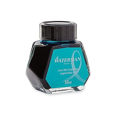 Waterman Flacon d'Encre pour Stylo-plume Bleu Inspiré