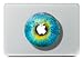 Produktbild MacBook Aufkleber, Chickwin Creative Pattern dekorativ Film Notebook Sticker Skin personalisierte Aufkleber MacBook Pro Air 13" Decal (Augen)