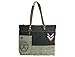 Produktbild Sunsa Schultertasche Shoppe große Sporttasche Handgelenktasche Handtasche Damen Badetasche Tasche Strandtasche Damentasche Canvastasche Weekender Retro Vintage Canvas Leder groß Wochenendtasche