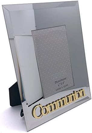 Communion photo frame Mirror and Gold Finish
