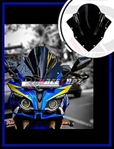 RACE COPZ Premium Windshield DB Bolt Visor for Pulsar RS 200