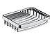 Produktbild Keuco Seifenkorb abnehmbar, mit verdeckter Befestigung *BxTxH 132x105x25 mm