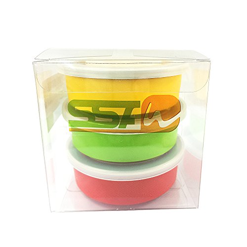 SSFW 300ML Faltbare Reise becher – 100% Food-grade Silikon Tasse für Camping Reisen und Wandern (3cups-3colours) - 7