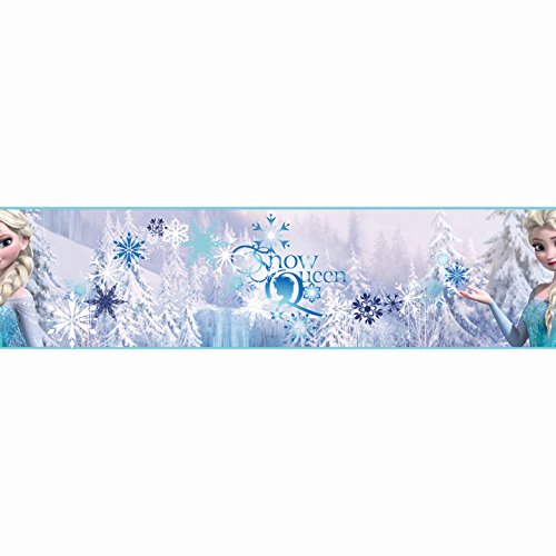 Graham & Brown PropylenBordüre Frozen Snow Queen Kollektion Kids at Home, 90-066