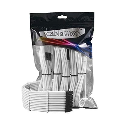 CableMod CM-PCAB-BKIT-NKW-3PW-R Kit d'extension de Câble Blanc