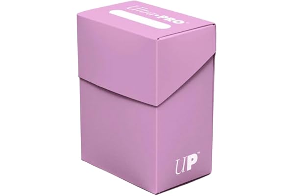 Ultra PRO - Deck-Box | Accessoire cartes à collectionner | Capacité 75 cartes protégées | Rose, 80-Count