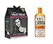 Heat-Treat The Thermal Conditioning Hair Cap with 3 Treatments included PLUS Hollywood Beauty Carrot Oil FULL SIZE bottle