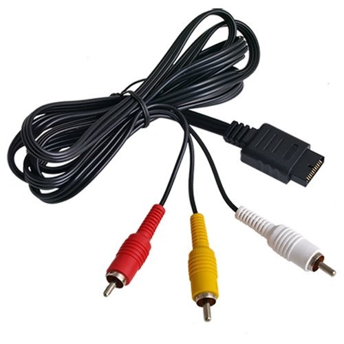 Dcolor AV/TV Video Audio Cable para Sony Playstation 2 3 PS2