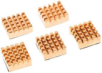 Pure Copper Heatsink Pack for LattePanda (5 pcs)