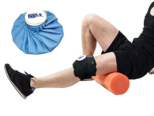 Bolsa de Hielo Grande Koolpak - 28cm - Con Envoltura de Neopreno con Velcro