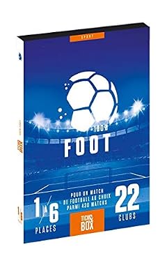 Tick&Box - Coffret Cadeau Places Match 100% Foot