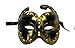 Produktbild Halloweenia - Luxus Steampunk Maske- Kostümzubehör, Venezianischer Karneval, Fasching, Schwarz