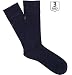 Produktbild THE SOCKS Luxus Herren Business Socken (3 Paar) Modal | Baumwolle | Socken Anzug Socken ohne drückende Naht Businesssocken Komfort Bund Herrensocken (THE LEGEND - BLUE, EU 41-43/UK 7.5-8.5)