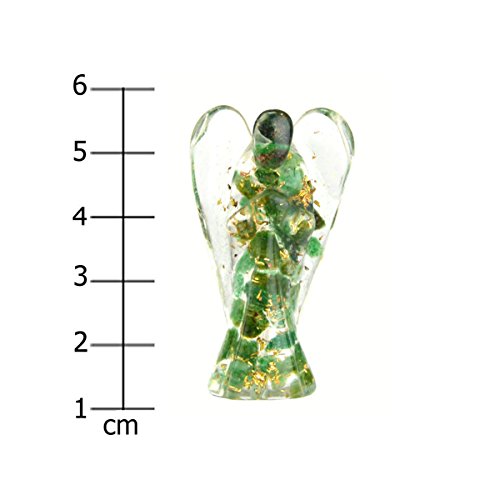 Orgonit Engel – grüner Jade 470 - 2