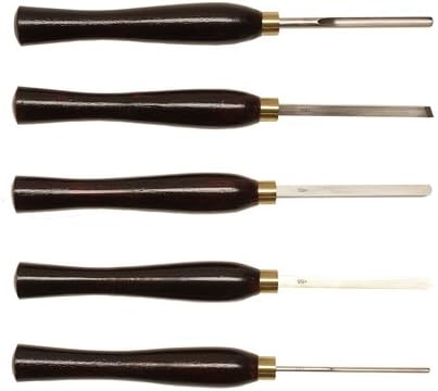 Nova Lathes 9033 5pc Mini Chisel Turning Set