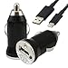 Price comparison product image Nokia 7 Plus / Nokia 6.1 (Nokia 6 2018) / Nokia 8 / Nokia 8 Sirocco - USB TYPE C Travel Adapter Car Charger For Nokia 7 Plus / Nokia 6.1 (Nokia 6 2018) / Nokia 8 / Nokia 8 Sirocco (USB TYPE C Car Charger) By KP TECHNOLOGY