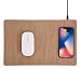 Produktbild ASHATA Wireless Charging Gaming Mouse Pad, Mausunterlage Wireless Charging Qi Ladegerät Maus Pad,Ergonomisch Mauspad 10W Induktive Ladestation Gaming Mouse Pad für iPhone Android Samsung usw.(Holz)