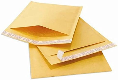 10 Large A4 Size Peel + Seal Gold Padded Bubble Envelopes - 240 x 320mm / 9.5 x 12.5" Postal Packing Mailing Shipping Postage Posting Self Seal Packaging Bags Mailers