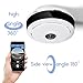 Produktbild D3D 360°-Panorama-Überwachungskamera für zuhause, 1,3 MP, mit zwei-Wege-Audio, Nachtsicht, passende Apps für iOS und Android verfügbar, für Live-Übertragung (unterstützt 128-GB-Micro-SD-Karte)