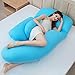 Produktbild Schwangerschafts-Schlafkissen Cotton Pregnant Women Pillow Belt Lendenkissen Sleeping Pad Stomach Lift Pillow (Color : Blue)
