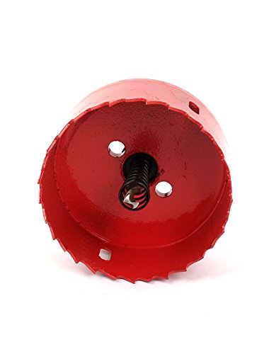 Holz Eisen 75 mm Dia verzahnt Bi Metall Lochsäge Cutter Bohrer Bit rot - 2