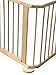 FoxHunter Portable Baby Child Children Foldable Playpen Play Pen Room Divider Wood Wooden 6 Side Panel Heavy Duty New