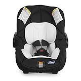 Grupo 0+ (0-13 kg) Chicco Key Fit - Silla de coche grupo 0+ con reductor para los primeros meses, color negro (Night)