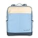 Generic Color Block Large Mummy Bag Backpack Shoulder Bag Baby Nappy Changing Diaper Bag - Blue RS.1760.00