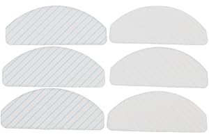 Donkivvy Ściereczki do mopa do odkurzacza, 6 szt. wymienne ściereczki do mopa do Yeedi Vac 2 Pro akcesoria do zamiatarki do odkurzacza