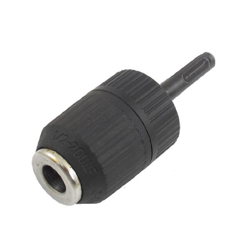 2–13 mm Kapazität 1/2–20 UNF Halterung SDS Plus Schaft Schnellspannbohrfutter schwarz