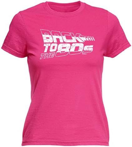 Ladies Back to The 80'S - New Premium Fitted T-Shirt S M L XL 2XL - by 123t