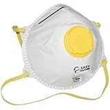 10x Atemschutz Staubschutzmaske Maske mit Ventil FFP1