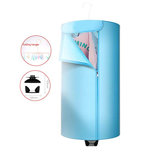 Séchoir Maison Sécheuse Électrique Mini Maison Portable Suspendu 3 Kg De Vêtements 380W Basse Puissance Sèche-Linge Silencieux pour Dortoirs pour Petits Étudiants Convient pour Partout Utilisez Un A