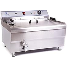 Royal Catering - RCBG-30-1-B-STH - Gran freidora eléctrica