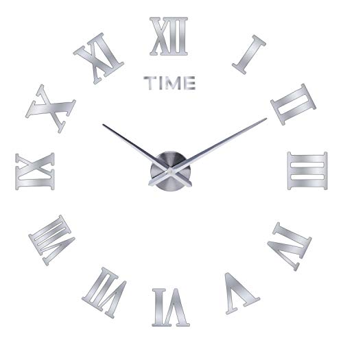 Horleora Reloj Pared Reloj De Pared Adhesivos 3d Modern Mute