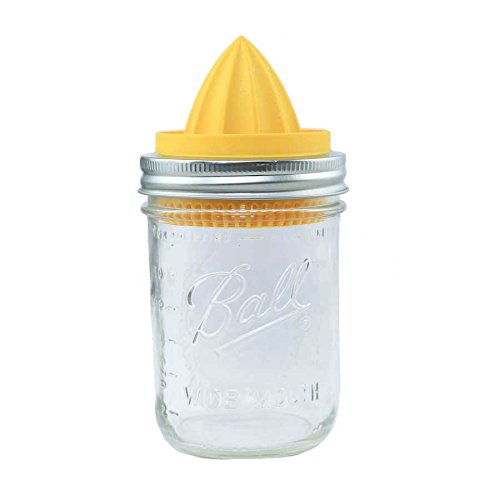 Mason Jar Zitronenpresse (Wide 475 ml)