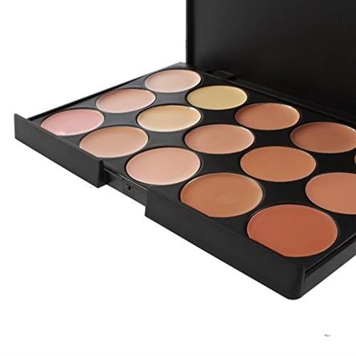 Pure Vie(TM) Concealer Abdeckcreme Camouflage Palette Cover Abdeck Makeup mit 15 Farben Mode - 3