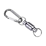 --CON UNA FUERZA DE ARRASTRE GRANDE: la hebilla magnética puede soportar una gran fuerza de tracción y no es fácil de perder, con un peso de hasta 3,5 kg, ideal para tiendas de campaña, toldos, caravanas, etc.
