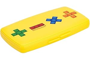 PROfezzion 36 Ranuras Soporte de Almacenamiento para Tarjetas de Juego Estuche para Cartuchos para 12 Tarjetas NS (Tarjetas de Juego Nintendo Switch) + 24 Tarjetas TF (Micro SD SDHC SDXC), Amarillo