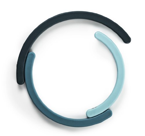 Normann Copenhagen 245031 Topf-Untersetzer Rainbow, 18,5 x 8 cm, Durchmesser 1,3 cm, blau