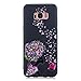 Price comparison product image Flymaff Compatible for Galaxy S8+ Plus Case + Glass Screen Protector, Colorful Painting Ultra Thin Anti-slip Soft TPU Case for Samsung Galaxy S8 Plus - Corolla girl