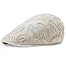 Produktbild Duck Tongue Caps Hysteresenhut Kappe Weibliche Koreanische Version Elegante Stickerei Duck Tongue Cap Hüte Sommer England Bere Cap Freizeit Cap Schatten Hut Retro Hipster Mountr (Color : White)