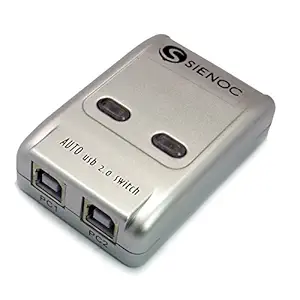 Generic 2 Ports USB 2. 0 Manual Switch Sharing Switch for Printer Scanner
