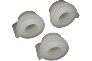 DZMZL Scheibenwischergestänge Buchsen 3799089 Beige Nylon 4 Stück für Chrysler für Dodge für Plymouth