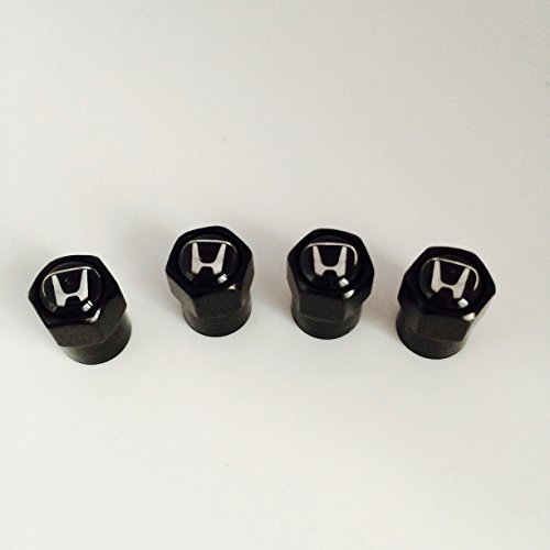 Price comparison product image Honda Black Dust Valve Caps