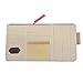 Car Visor Organizer, Sun Shade CD Holder Card Storage Pouch Bag Beige