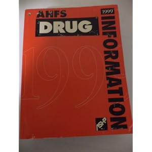 Ahfs 99 Drug Information (Serial)